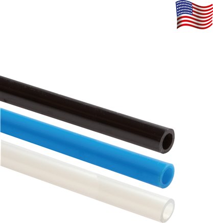 Polyethylen-Schlauch 1/8" x 1,6 mm, schwarz
