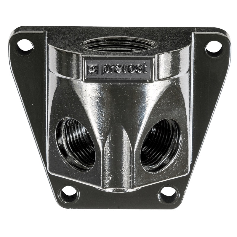 PREVOST-ROHRLEITUNGSDOSEN Eingang mit IG BSPP = G 1/2 Ausgang mit IG BSPP = G 1/2