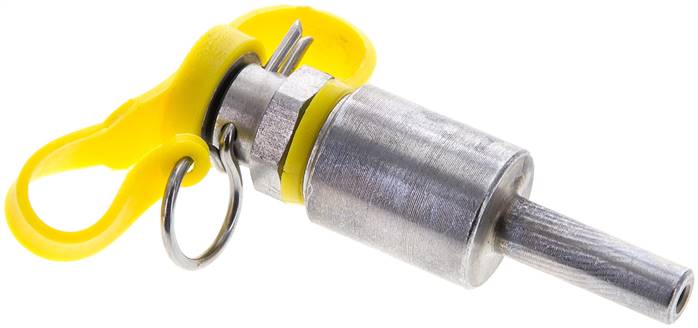 Steck-Messanschluss, 6mm-Rohrstutzen