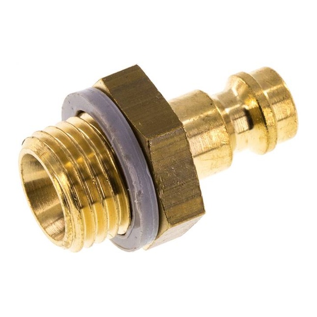 Tappo di accoppiamento (NW5) G 1/4" (AG), ottone