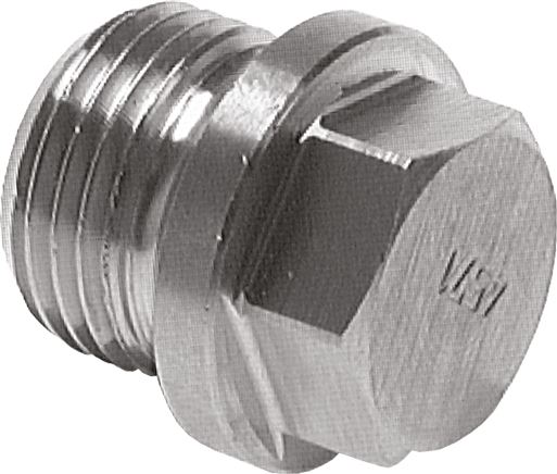 Verschlussstopfen Außenskt. G 1/8", V4A