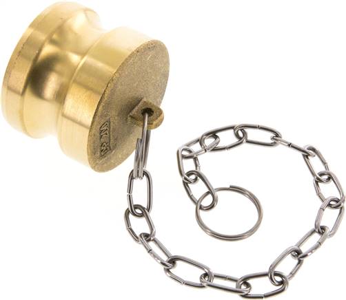 Kamlock-Verschlussstecker (DP) 2", Messing