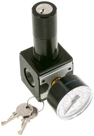 MULTIFIX Druckregler, abschließbar,G 3/8" 0,2 - 6bar