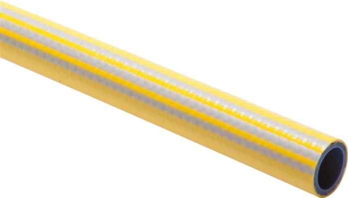 Garten-Wasserschlauch 18,6 (3/4")x24,8mm, Quattroflex Plus, Rollenlänge 25 m