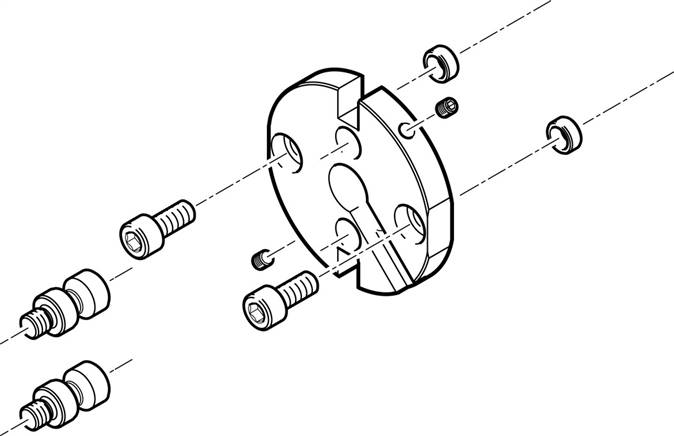 FESTO HAPG-SD2-9 (184485) Adapterbausatz