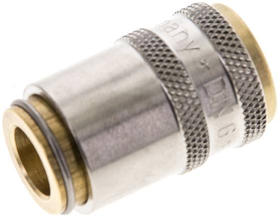 Temperierverschluss Schnellkupplung, 9mm Zapfen