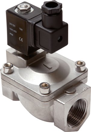 2/2-Wege ES-Magnetventil G 1-1/2" 24 V AC Eco