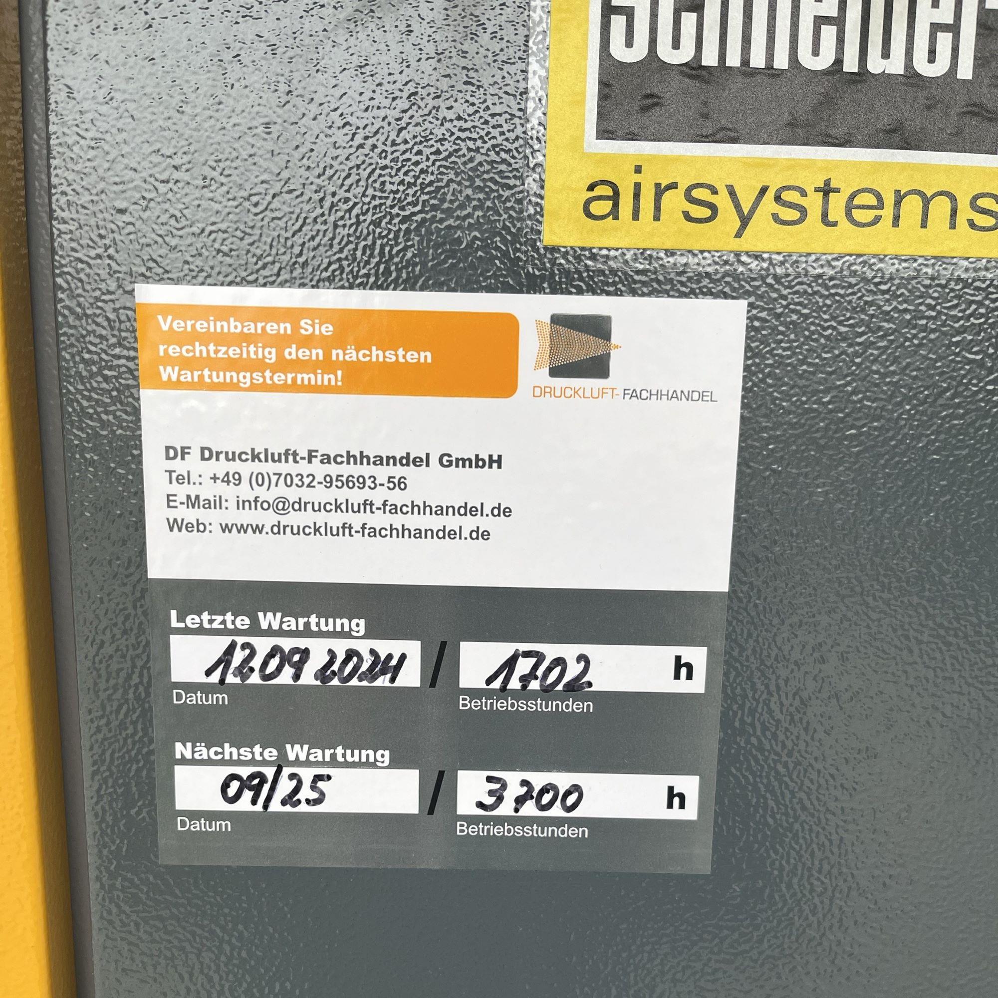 GEBRAUCHT Schneider-Industriekompressor AM D 11-13-500 XVSBDK Schraubenkompressor, Baujahr 2023