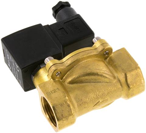 2/2-Wege Messing-Magnetventil G 3/4" 24 V= Eco (NC), Dichtung EPDM