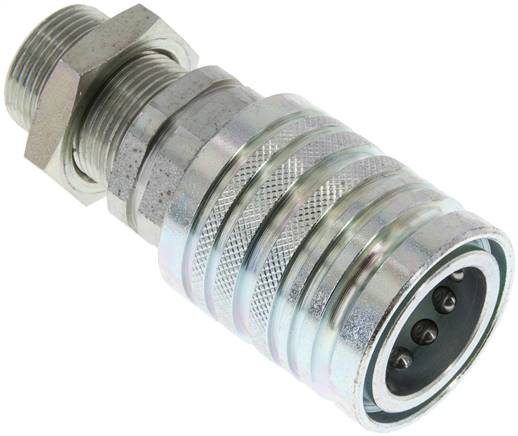 Schott-Steckkupplung ISO7241-1A, Muffe Baugr.3, 16 S (M24x1,5)
