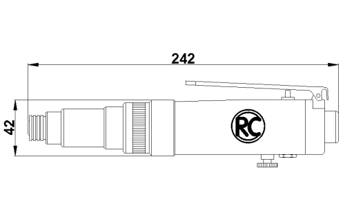 Rodcraft Drehschrauber G1/4 - RC4770