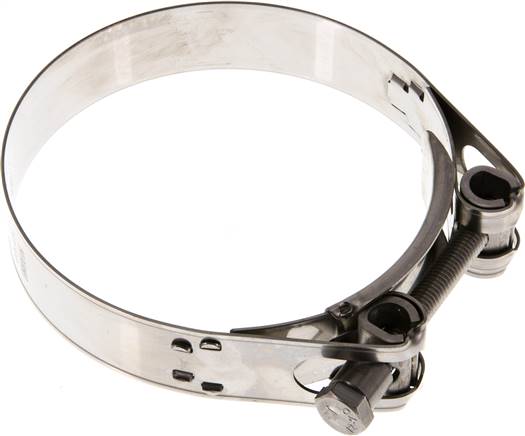 25mm Gelenkbolzenschelle, 104 - 112mm, 1.4301 (W4)