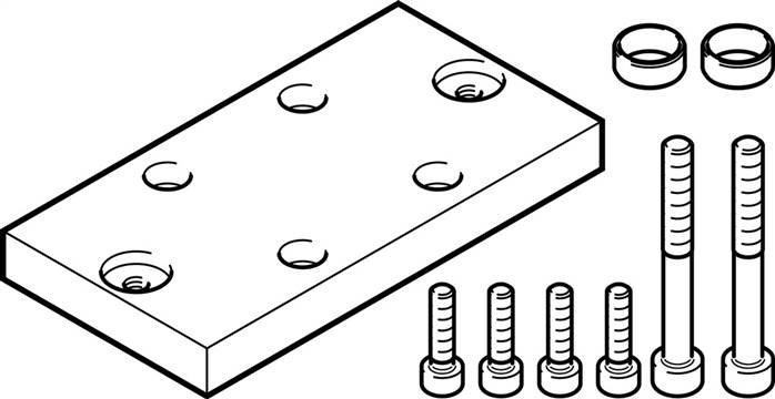 FESTO DHAA-D-E2-40-Q11-32-E (2328816) Adapterbausatz