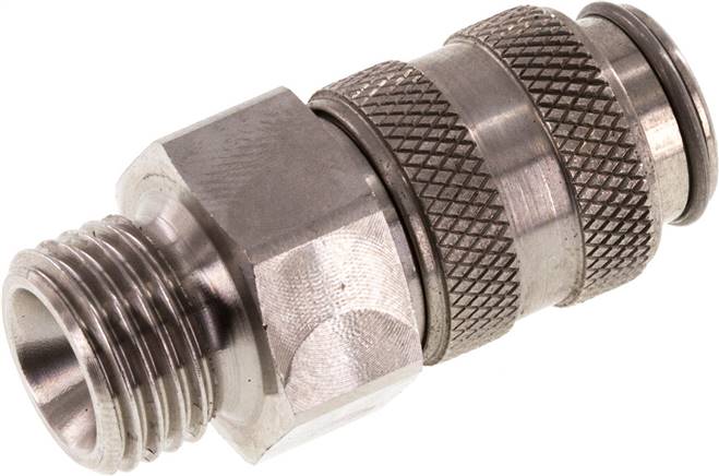 Schnellkupplung (NW5) G 1/4"(AG), 1.4404