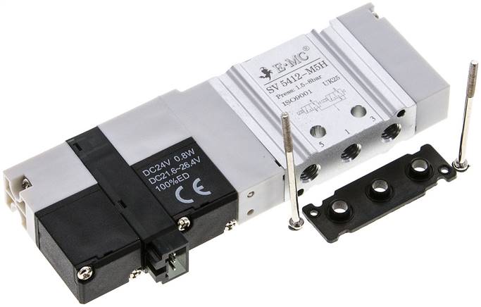 Magnetventil für S1V, 2x 3/2-Wege (NO/NO) Typ SV 5412-M5H