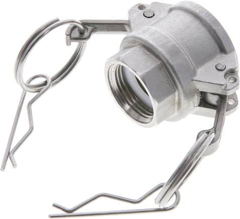 DIN/EN-Kamlock-Kupplung (D/DF) G 3/4"(IG), Edelstahl (1.4408)