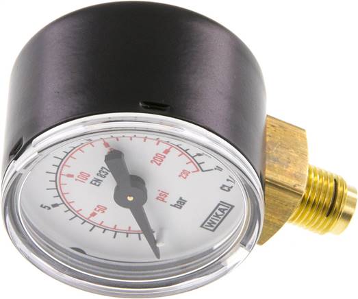 Manometer senkrecht (ST/Ms), 40mm, 0 - 16 bar, G 1/8"