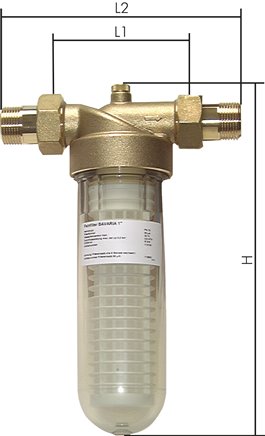 Filtertasse für Trinkwasser-Feinfilter FW EG 34114