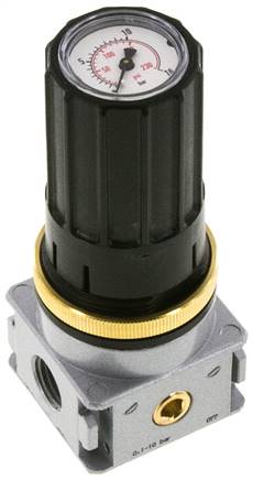 MULTIFIX Manometerregler, G 1/4", 0,5 - 10bar, Multifix 0