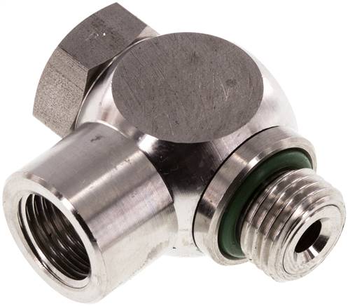 Drosselrückschlagventil G 1/4", zuluftregelnd (A), Edelstahl