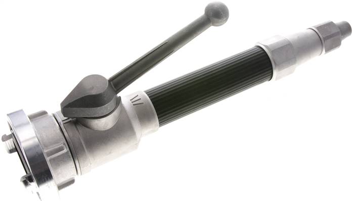 Mehrzweckstrahlrohr, 52-C Storz-Kupplung, Düse 9 mm, Griff gummiert