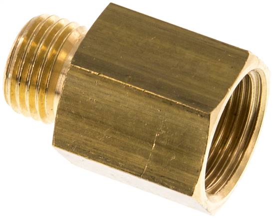 Reduziernippel G 1/4"(AG)-G 3/8"(IG), Messing