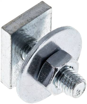 Hammerkopfschraube HS M 10x35, Stahl verzinkt (33 x 23 x 6)