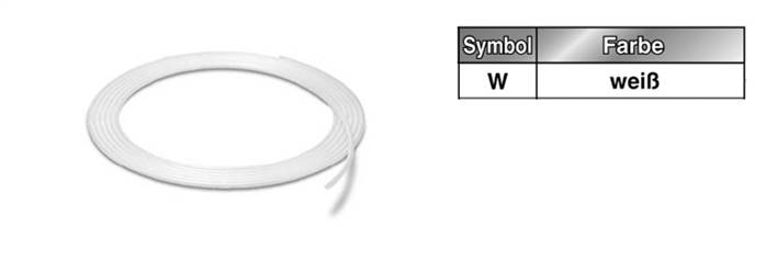 SMC TPH0806W-100 SMC Polyolefin-Schlauch, wei?