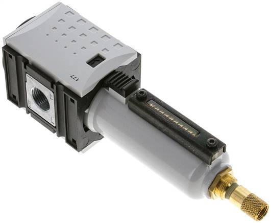 FUTURA Feinfilter (Submikrofilter) G 3/8", Futura 1, Kondensatablass automatisch, Metallbehälter