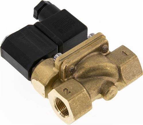 2/2-Wege Magnetventil G 3/8" stromlos geschlossen (NC),FKM 24V=