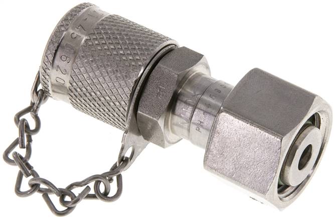 Messanschluss M16x2, 12 L-Dichtkegel, 1.4571