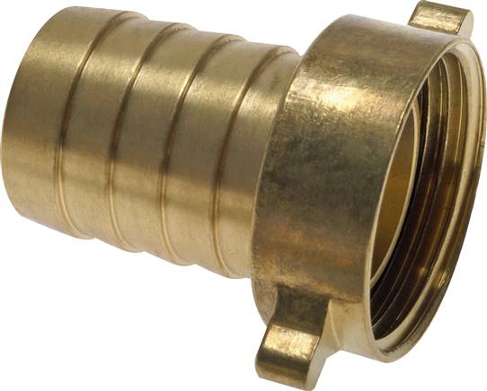 2/3-Schlauchtülle, mit Mutter G 1-1/4"-32 (1-1/4")mm, gerade