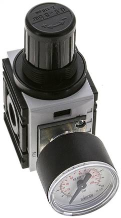 FUTURA Druckregler, G 1/4", 0,5 - 8bar, Baureihe 0, mit durchgehender Druckversorgung