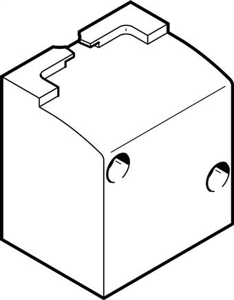 FESTO VABF-S2-2-A1G2-N12 (555703) Winkelanschlussplatte