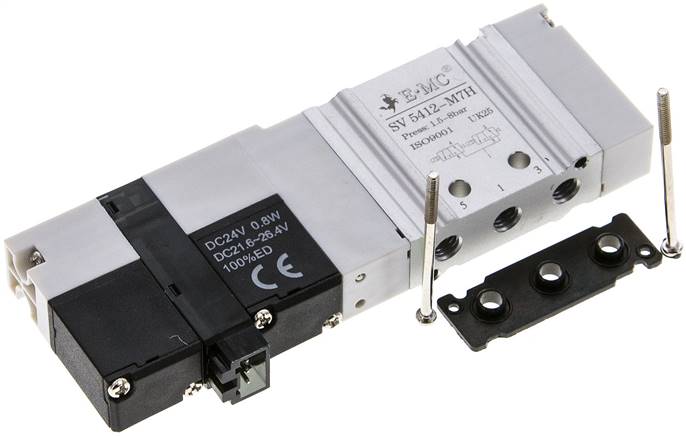 Magnetventil für S1V, 2x 3/2-Wege (NO/NO) Typ SV 5412-M7H