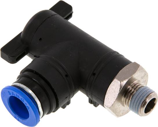 Winkel-Absperrhahn R 1/4"-12mm, IQS-Standard