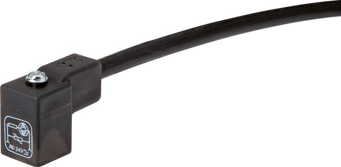 LED-Stecker mit 5 mtr Kabel, Größe 0 (Industrienorm C)