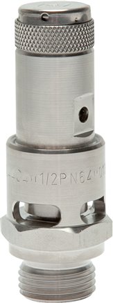 TÜV-Hochleist.-Sicherheitsventil G 3/4"(48,0bar) 1.4404