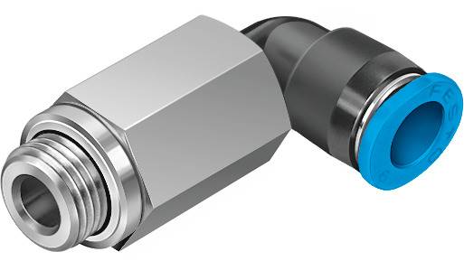 FESTO QSMLL-G1/8-4 (186270) L-Lang-Steckverschraubung