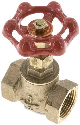 Muffen-Absperrventil, Eco-Line, Messing, G 3/4", PN 10