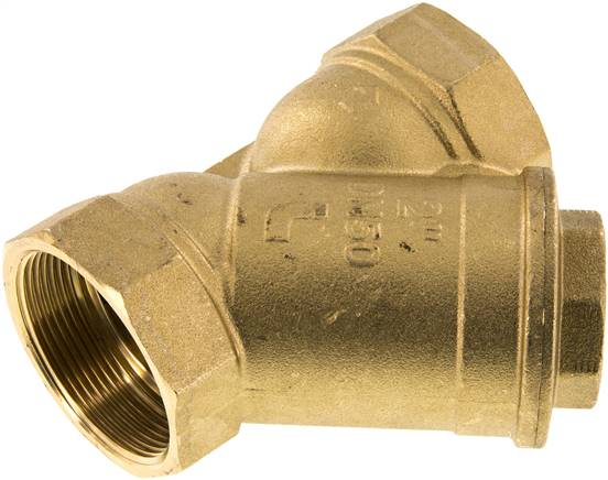 Schmutzfänger G 2", -0,99 bis 20bar, Messing