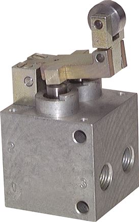 5/2-Wege Endschalter mit Leerrücklaufrolle, G 1/4"