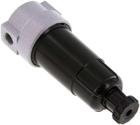 Mini-Filter G 1/8", Metallbehälter ohne Sichtrohr