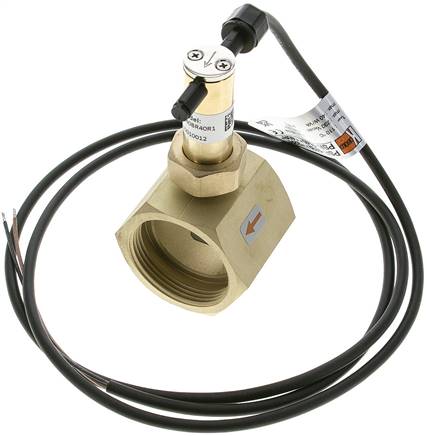 Prallscheiben-Durchflusswächter G 1-1/2", Messing