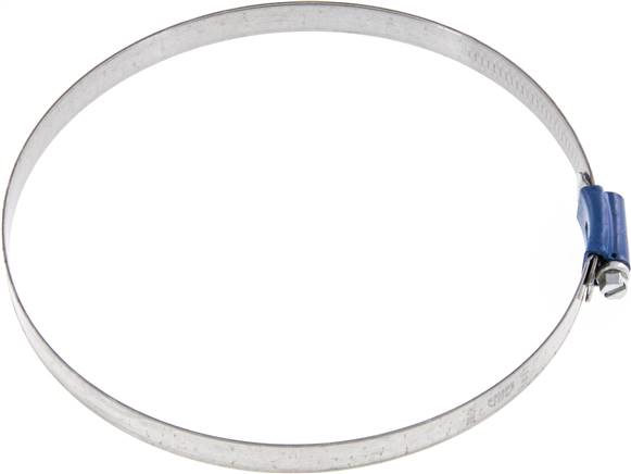 12mm Schlauchschelle 140 - 160mm, Stahl verzinkt (W1) (ABA)