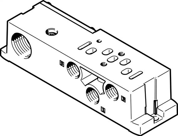 FESTO VABS-S4-1S-G14-B-K2 (541065) Anschlussplatte