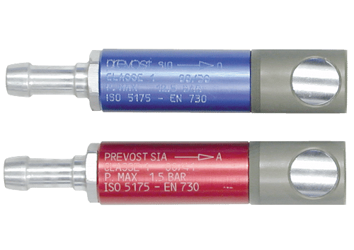 Prevost Schlauchaufroller 15 m für Gas mit Kupplung, offene Trommel DGO1015SIC