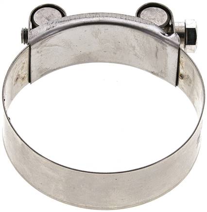 24mm Eco-Gelenkbolzenschelle, 74 - 79mm, 1.4301 (W4)