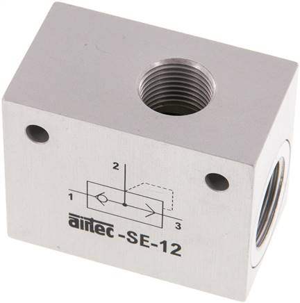 Schnellentlüftungsventil G 1/2", Präzision