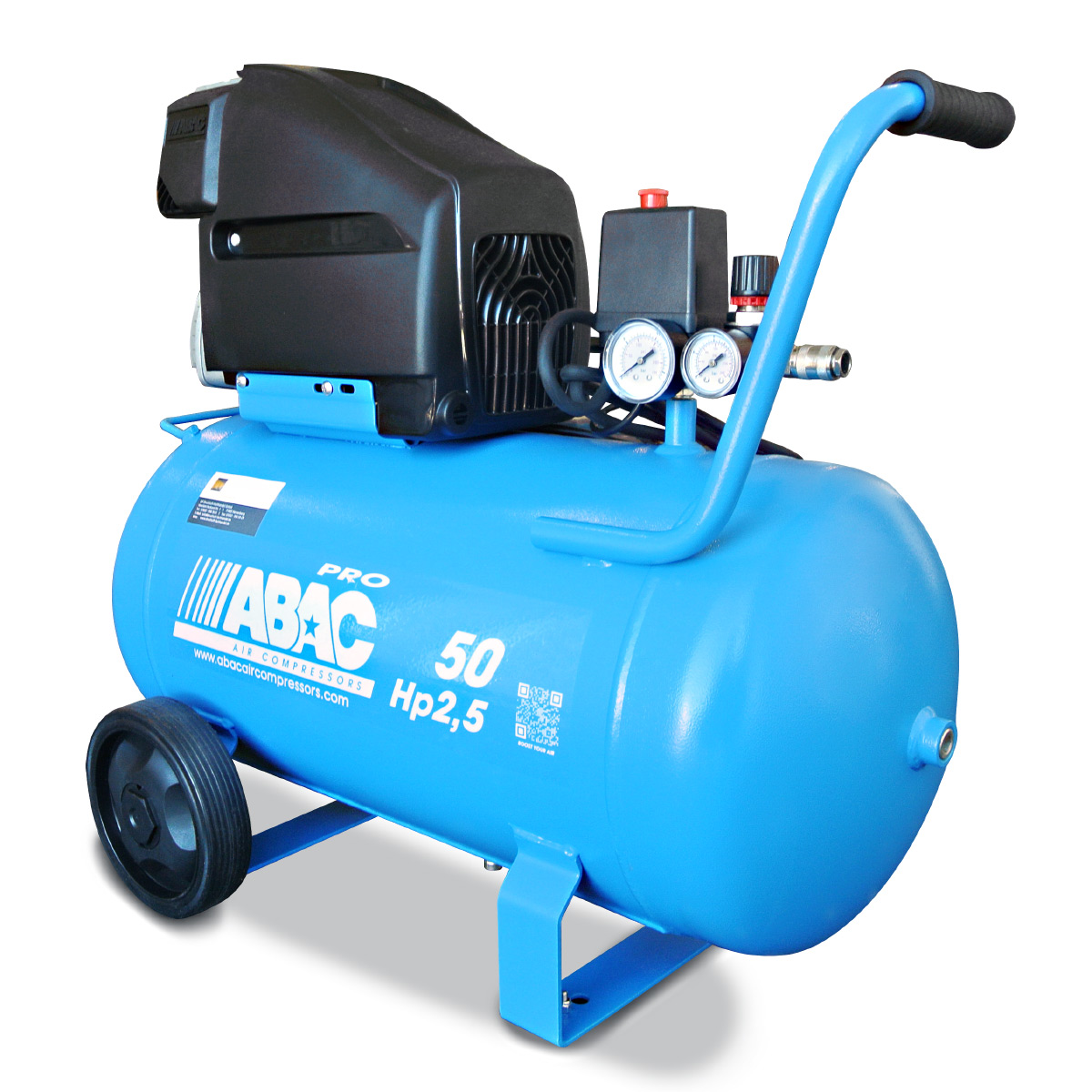 ABAC Kompressor MONTECARLO L25P – Der flexible Montagehelfer!